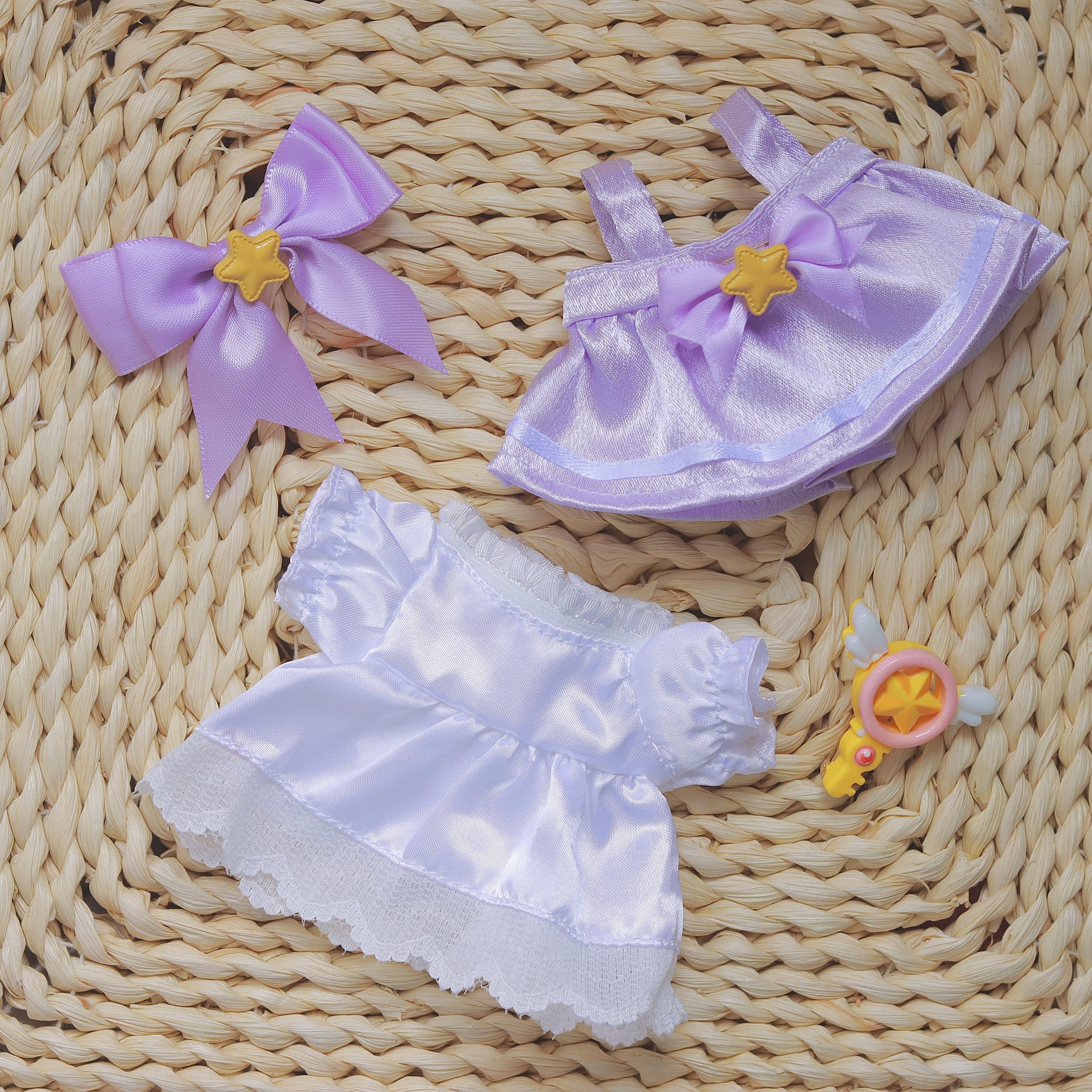 10-Piece Clothing & Accessories Set for 15cm–17cm labubus – Perfect Gift for Kids and Collectors – Fits Most Dolls