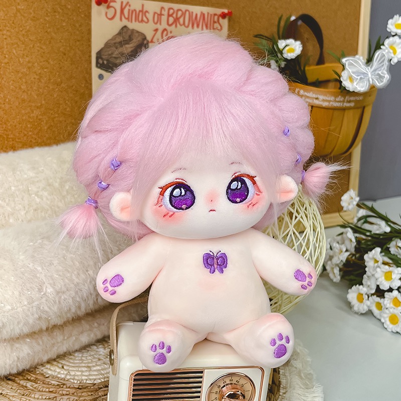 Unstyled Cotton Doll – Your Blank Canvas for Creative Hairstyles & Outfits!(No Clothes)