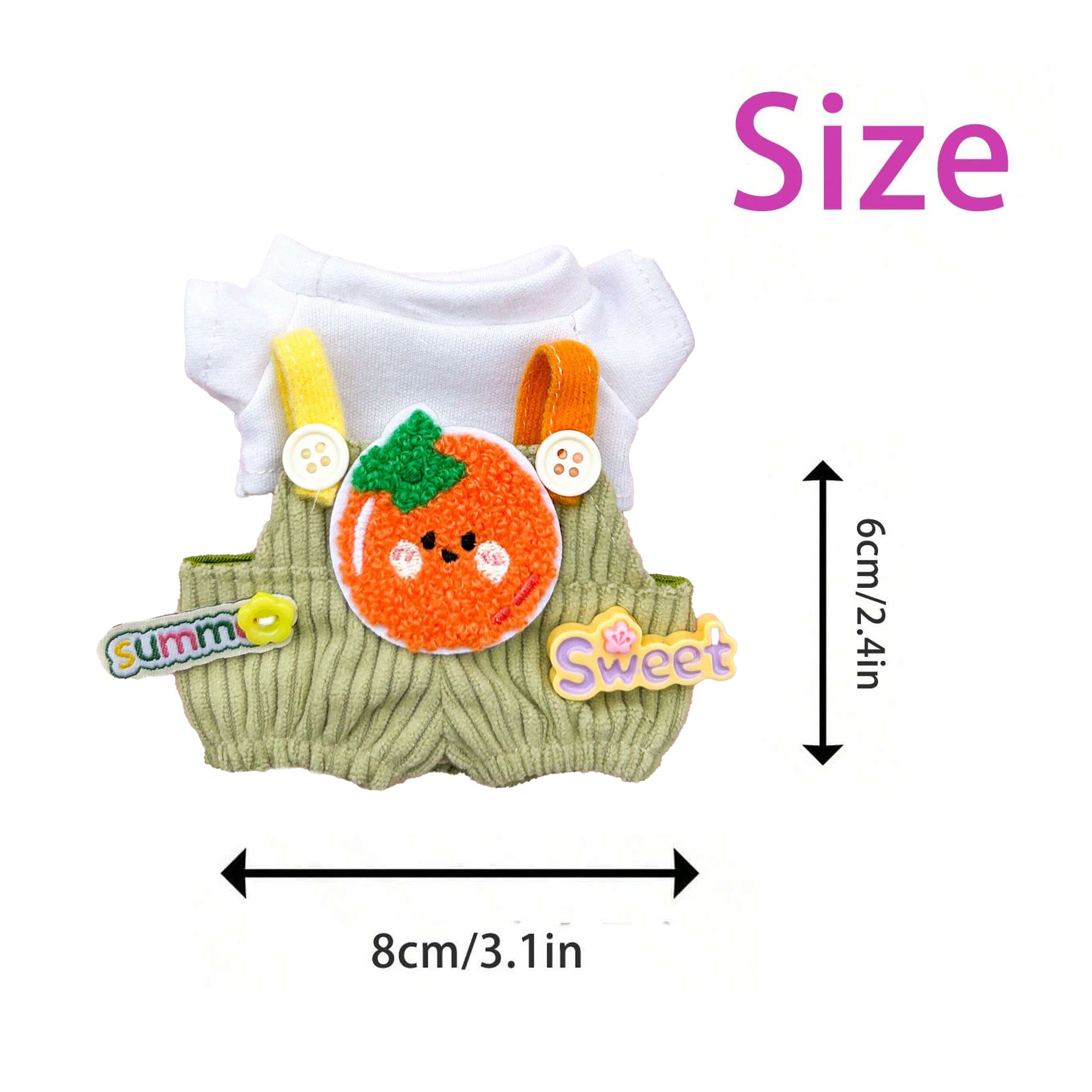 14-Piece Clothing & Accessories Set for 15cm–17cm labubus – Perfect Gift for Kids and Collectors – Fits Most Dolls
