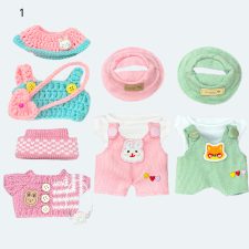 Handmade Plush Doll Clothes Set, fit 6-8in Plush Doll or Cotton Dolls, Christmas Gifts /Birthday Gifts for Doll Collectors