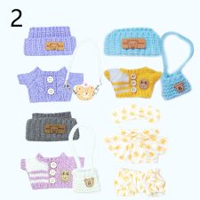 Handmade Plush Doll Clothes Set, fit 6-8in Plush Doll or Cotton Dolls, Christmas Gifts /Birthday Gifts for Doll Collectors
