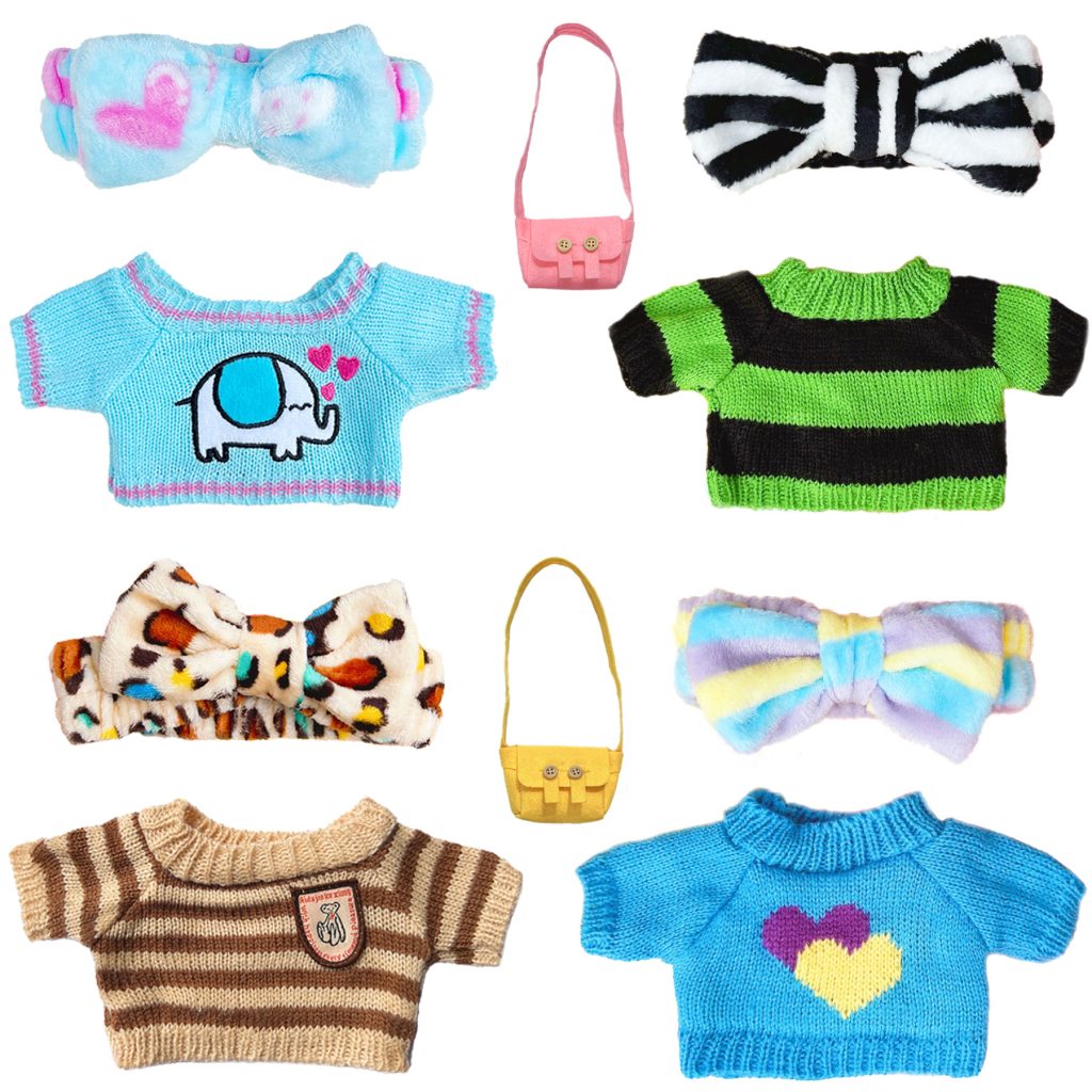 2 Pcs Of Cotton duck – including headdress and cloth